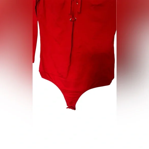 Bebe Body Suit half-sleeve Top-Sea Tide - Picture 5 of 6